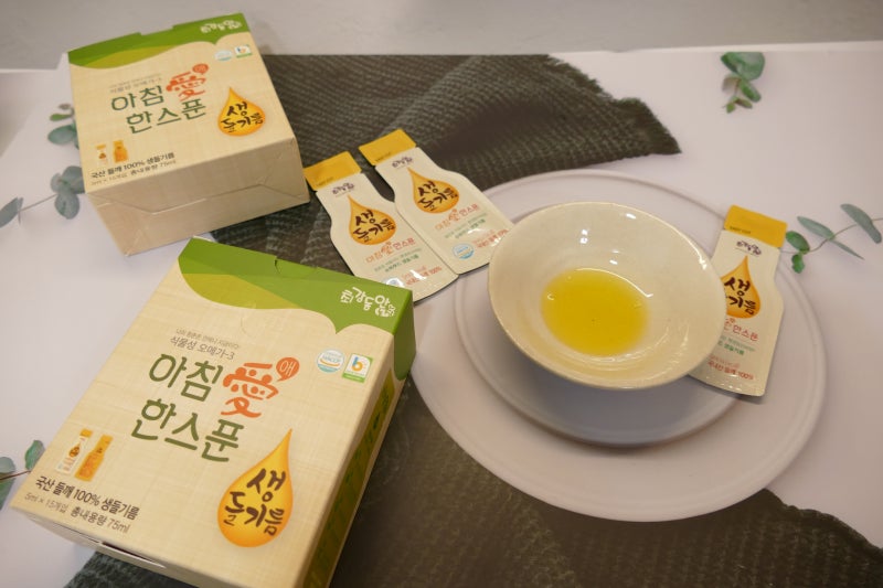 간편한 일회용 소포장 휴대용들기름 최강동안농장
