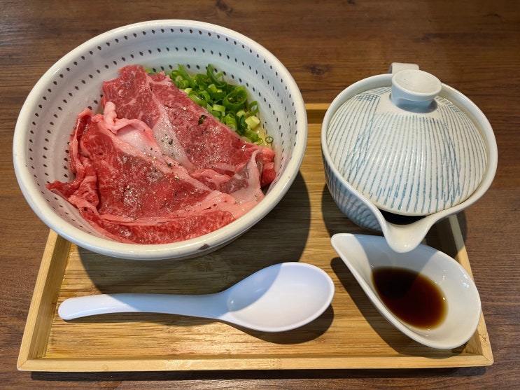  후쿠오카 키와미 와규라멘 맛보고 왔어요