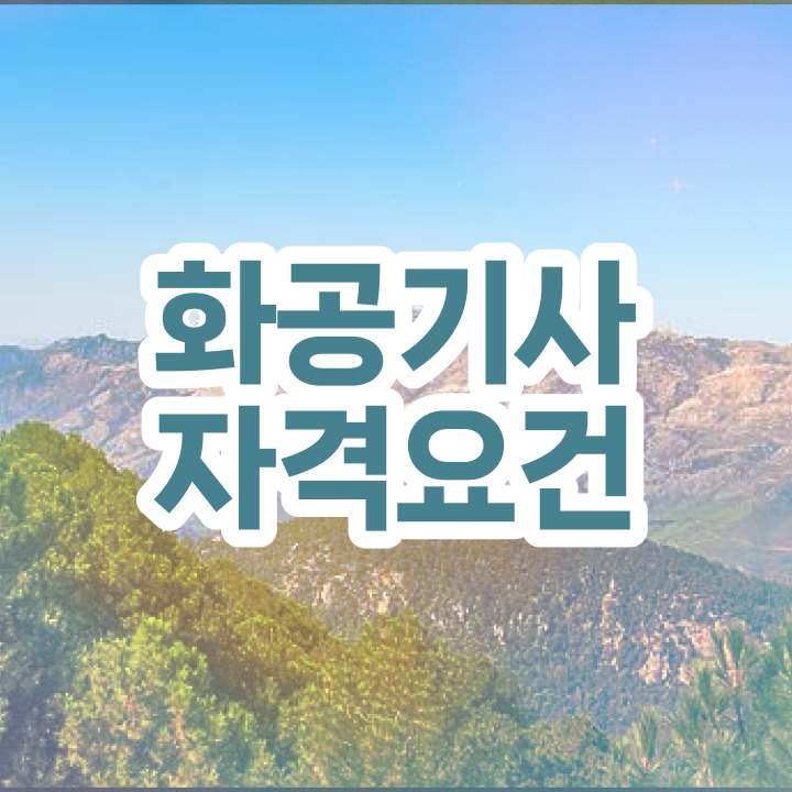  화공기사 시험자격 화공기사 시험응시자격 인강만 듣고 단기간에 완료한 전략