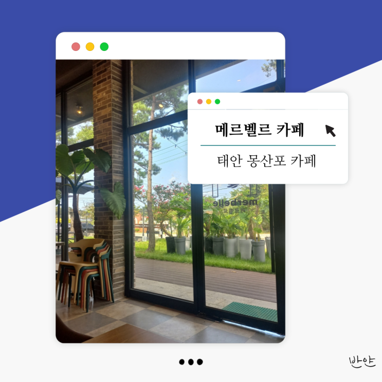  [태안 몽산포 카페] 메르벨르 카페 (애견 동반 가능 카페)