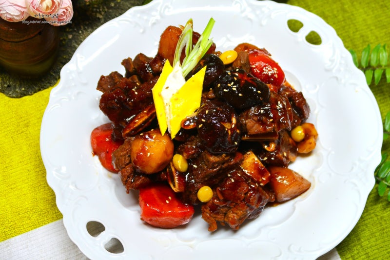 백설 소갈비찜 레시피 소갈비찜양념소스 갈비찜 만들기