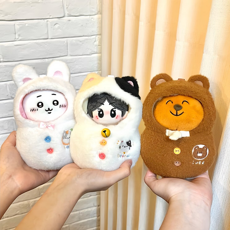  10cm 동물 눈사람 인형옷 아이돌인형옷