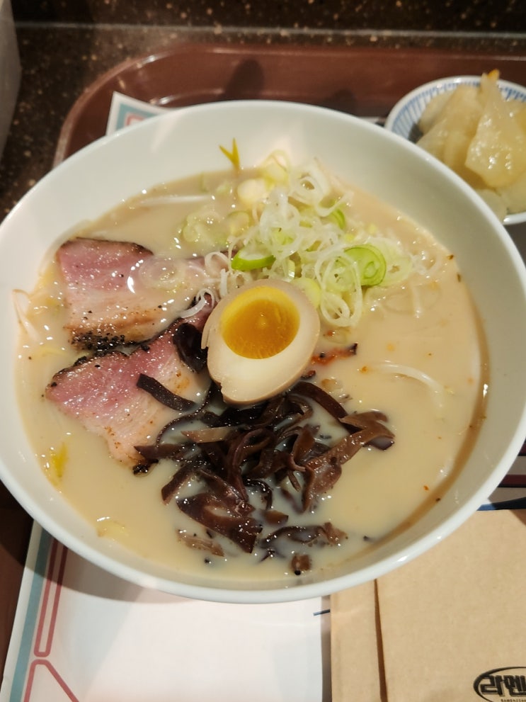  [신도림 맛집] 라멘짱 돈코츠라멘과 바베큐라멘 내돈내산