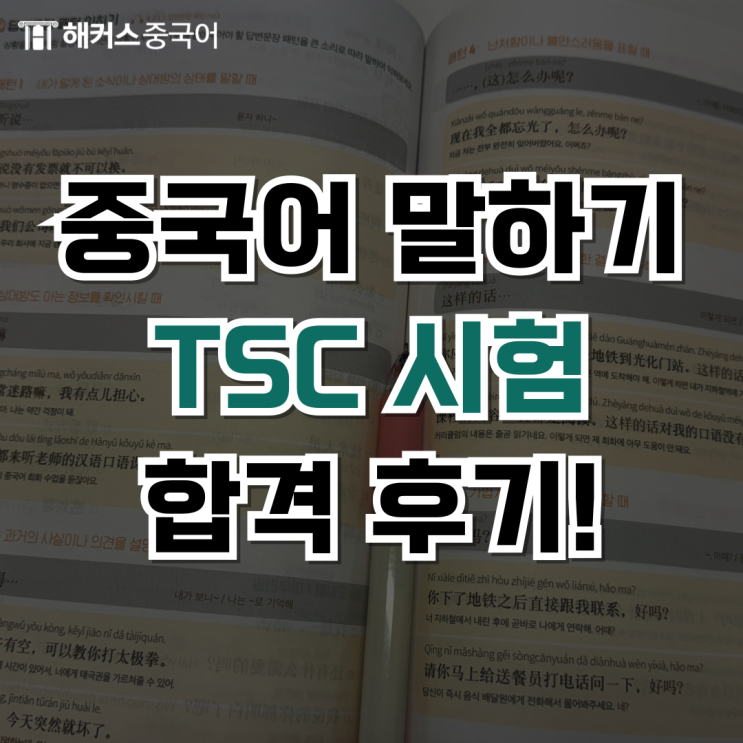  [TSC시험 후기] 독학으로 6급 합격했어요!