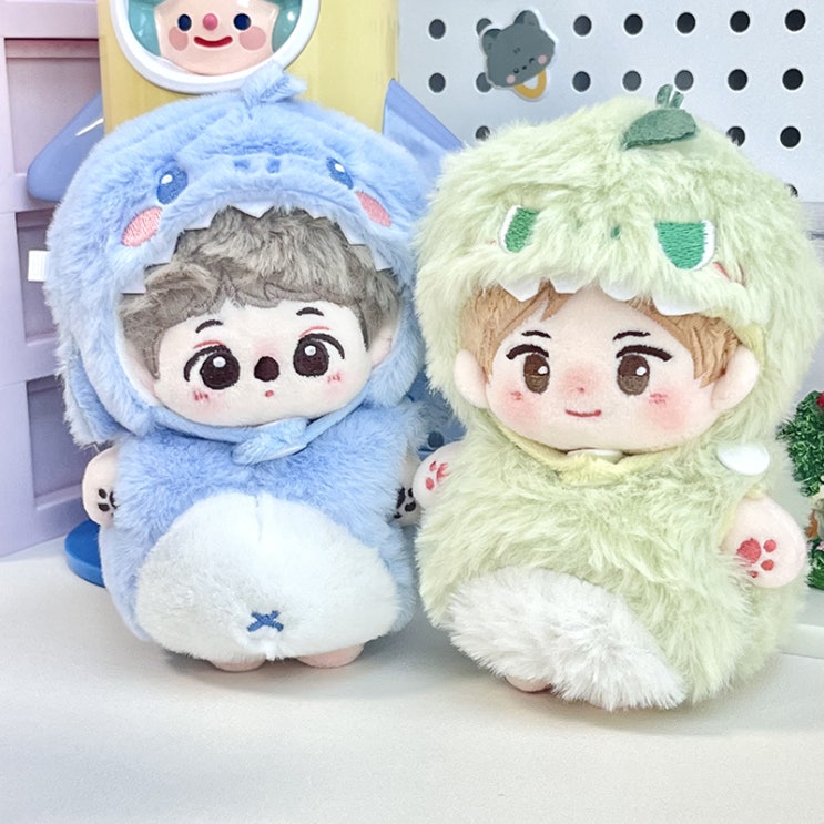 10cm 공룡과 상어 세트 인형옷 아이돌인형옷