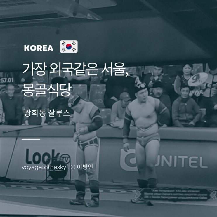  무기력함 떨치기) 서울에서 가장 외국같은 공간 광희동 몽골식당 잘루스