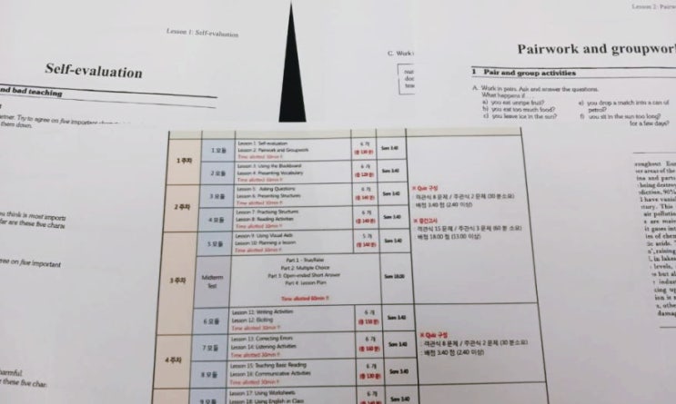  온라인테솔과 오프라인테솔의 차이점은?