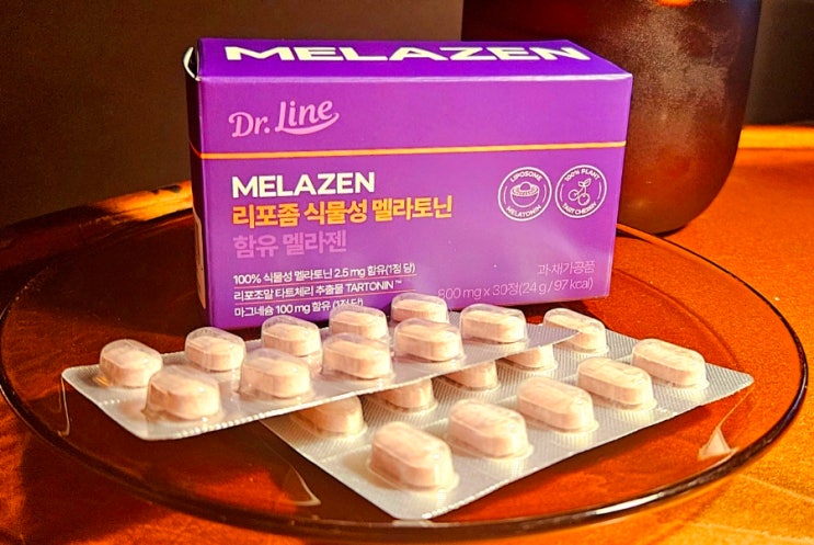  [식물성멜라토닌] 100%식물성 타트체리 추출 멜라젠