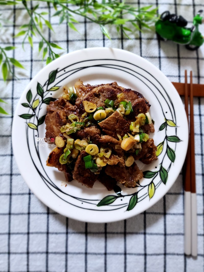돼지갈비 만들기 돼지고기 목살 갈비 만들기 돼지갈비 양념장
