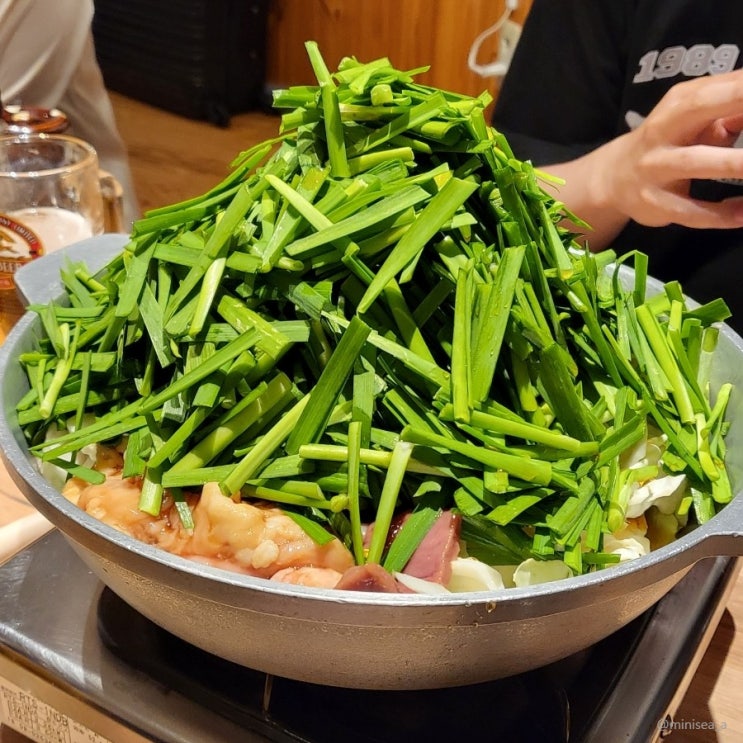  후쿠오카 라쿠텐치 하카타역 맛집 추천 원조 모츠나베 라쿠텐지