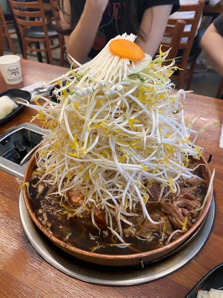  경기도 이천맛집, 막국수 시키면 불고기전골 퍼주는, <이천막국수>