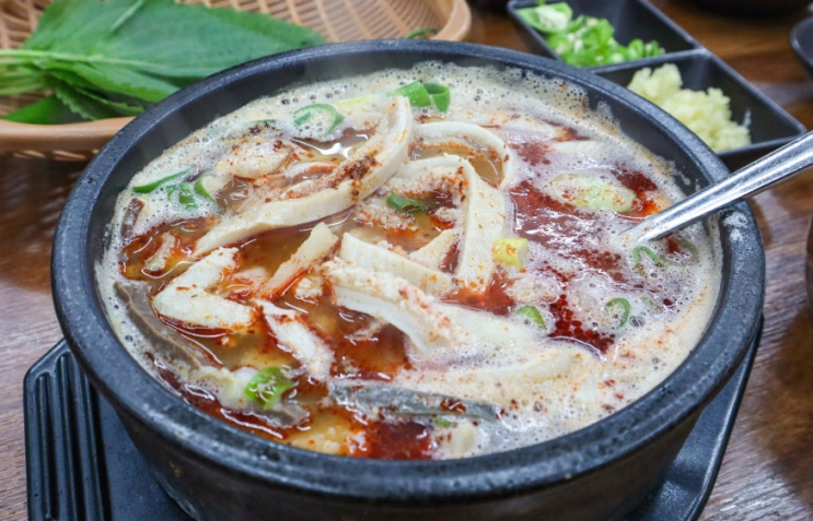  함덕골목 해장국 본점 성시경도 반한 제주 내장탕