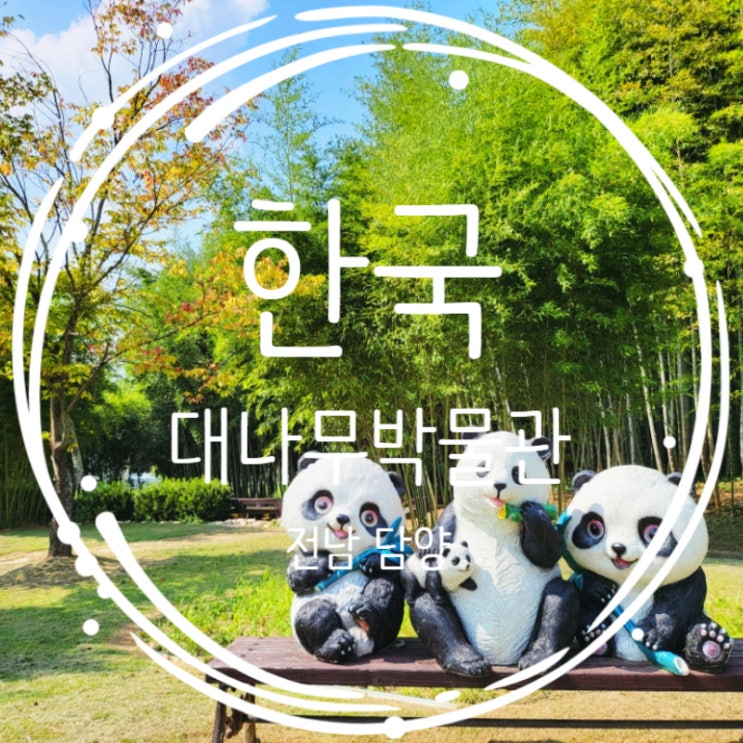 전남 담양 가볼만한곳  실내 한국대나무박물관 방문후기