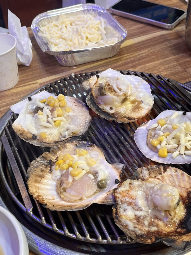  부산 광안리 조개구이 맛집, 황금조개구이 4호점