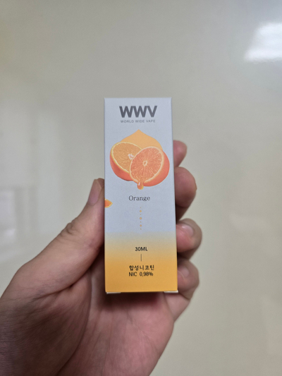  아직 안먹어봤다구? wwv 오렌지 액상리뷰