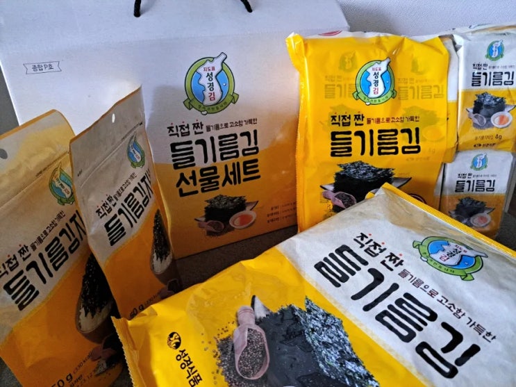 부담없는 추석선물세트추천, 지도표성경김 들기름김선물세트 부담없는 추석선물세트추천, 지도표성경김 들기름김선물세트