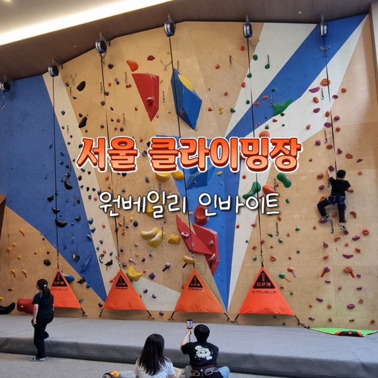 서울 오토빌레이 가능한 고속터미널 원베일리 인바이트 클라이밍 서울 오토빌레이 가능한 고속터미널 원베일리 인바이트 클라이밍