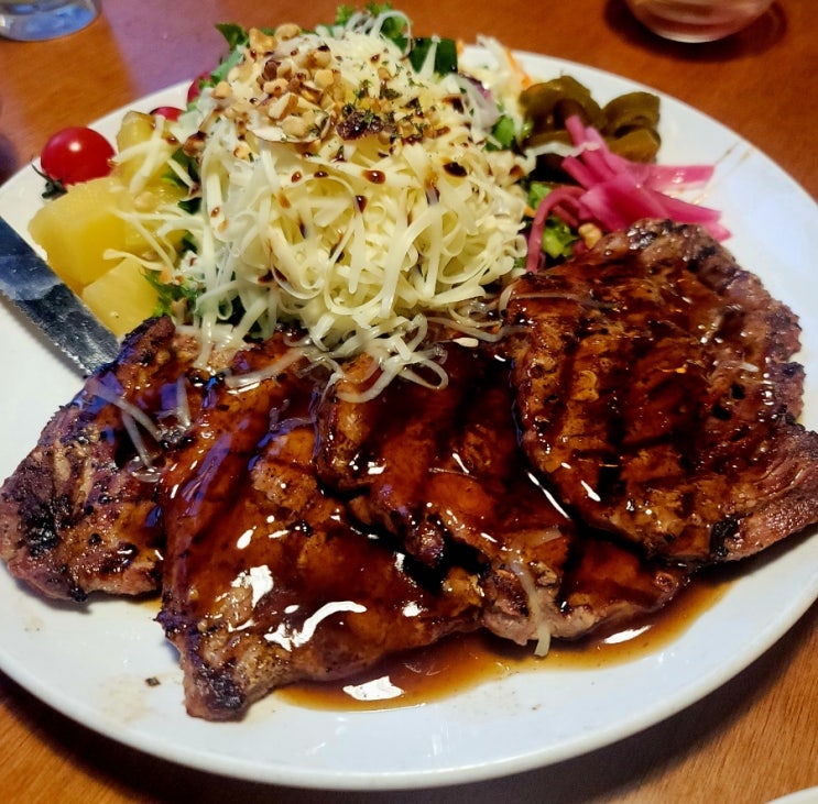  내돈내산 가성비맛집 강동구 천호동 패밀리레스토랑 로니로티 천호