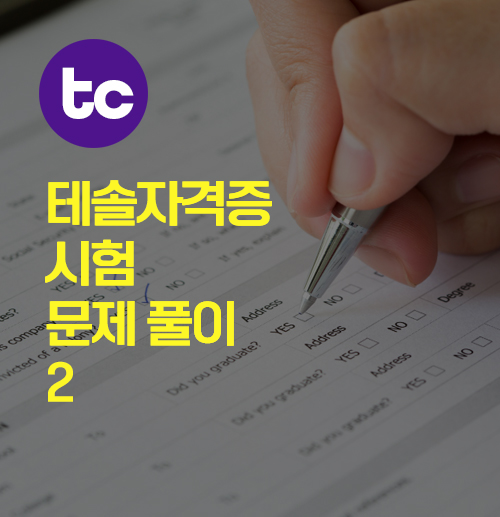 테솔자격증 시험문제 풀이 No.2