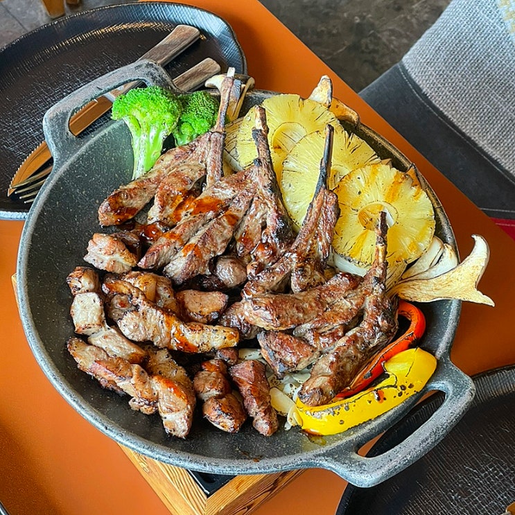  마산 가포 맛집 샤슬릭 마산점:깔끔하게 먹는 숯불고기 데이트 추천