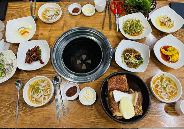  안중 다루면옥 가족외식으로 추천하는 메뉴 갈비구이와 갈비탕