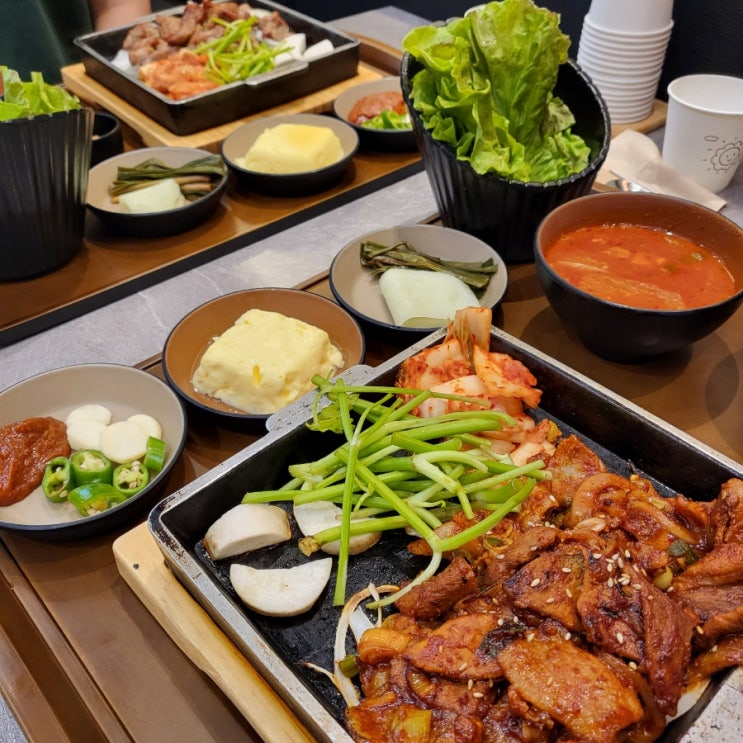  [송파 문정동 점심 맛집] 돌판 삼겹살 도시락 돈푸