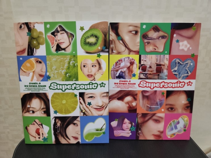  1년2개월만에 컴백한 프로미스나인 싱글앨범 타이틀곡 SuperSonic 슈퍼소닉 포토북버전 앨범깡 플레디스엔터