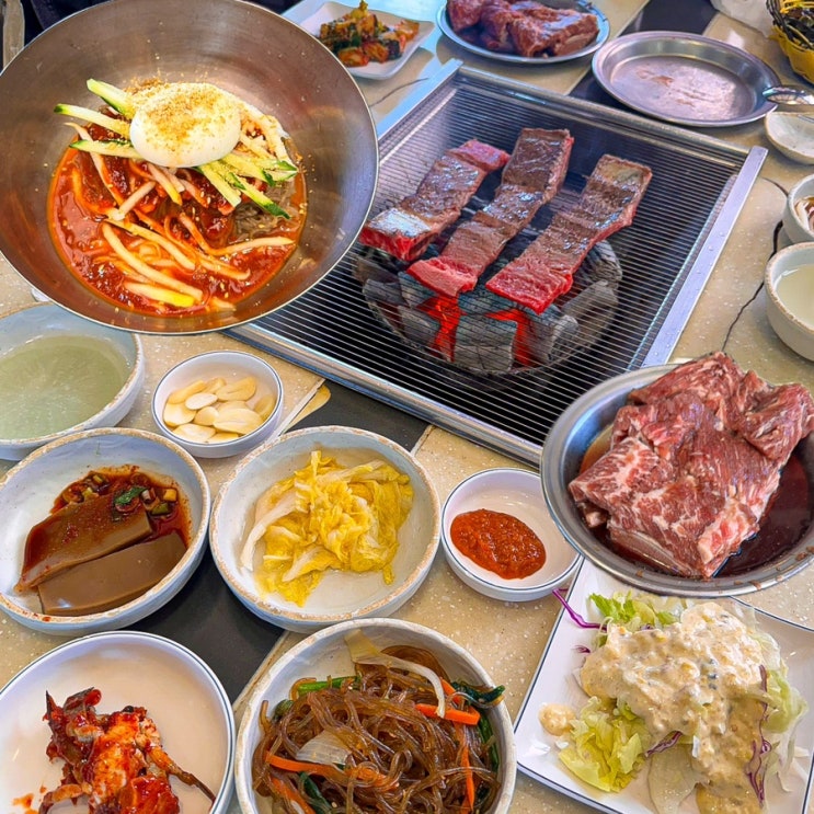  [경기-포천](내돈내산) 아묻따 무조건 이동갈비로 강추! 포천 글램핑갔다가 말로만 듣던 포천이동갈비 찐맛집 방문, 양념소갈비 대박 포천 찐맛집을 찾다 - 이동정원갈비