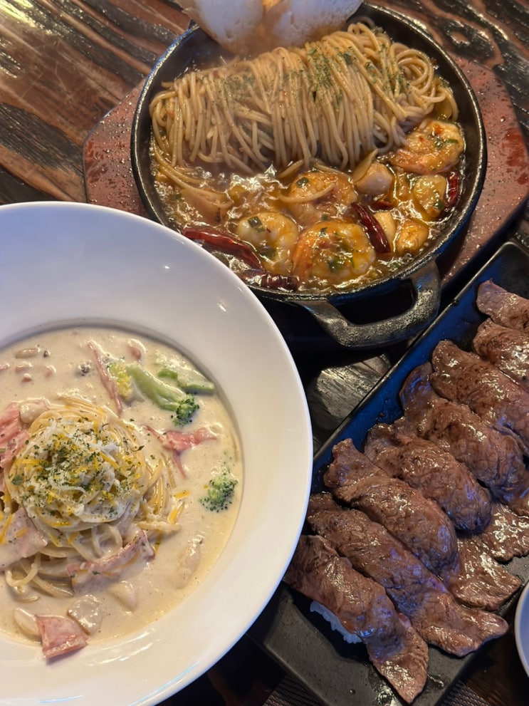  속초 분위기좋은 파스타 맛집 레스토랑 와규더테이블