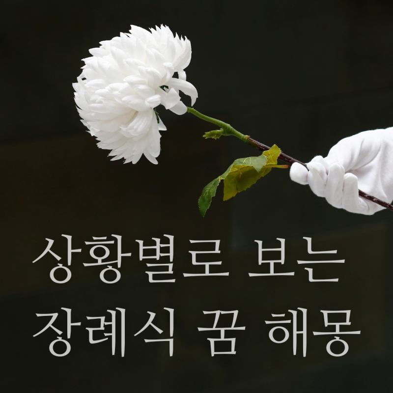 장례식 꿈 장례식장꿈 상황별로 보는 꿈해몽