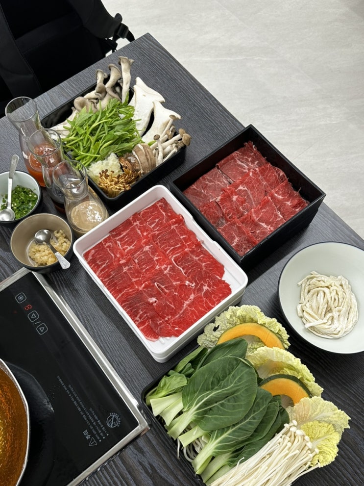  홍대/연남동 샤브샤브 무한리필 뽕뽑은 후기 in 샤브라운지