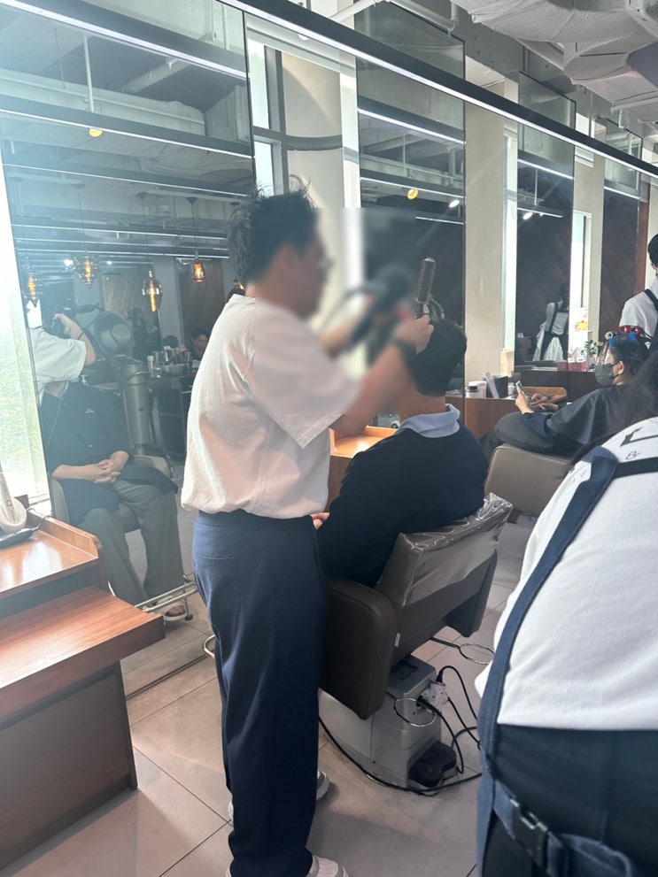  김선진 끌로에 신랑 헤어 스타일링 후기