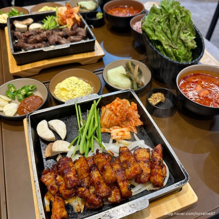  가성비 좋고 혼자 고기 먹기 좋은 맛집 문정 '돈푸'