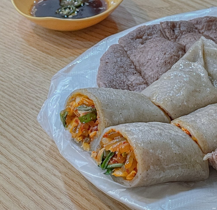  영월 서부시장 맛집 추천 리스트 메밀전병 닭강정 후기