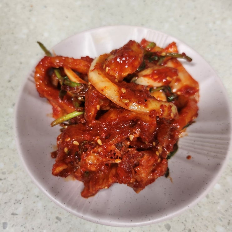  '밥도둑세상' 국내산 간재미무침 홍어회무침 후기