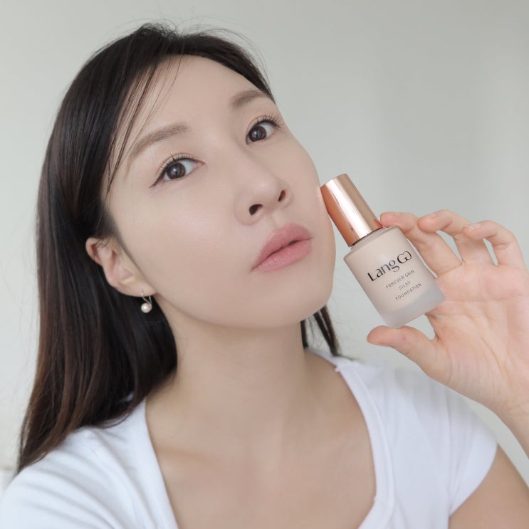  파운데이션추천 랑끄 포에버 스킨 실키 파운데이션 데일리메이크업 후기(내돈내산)