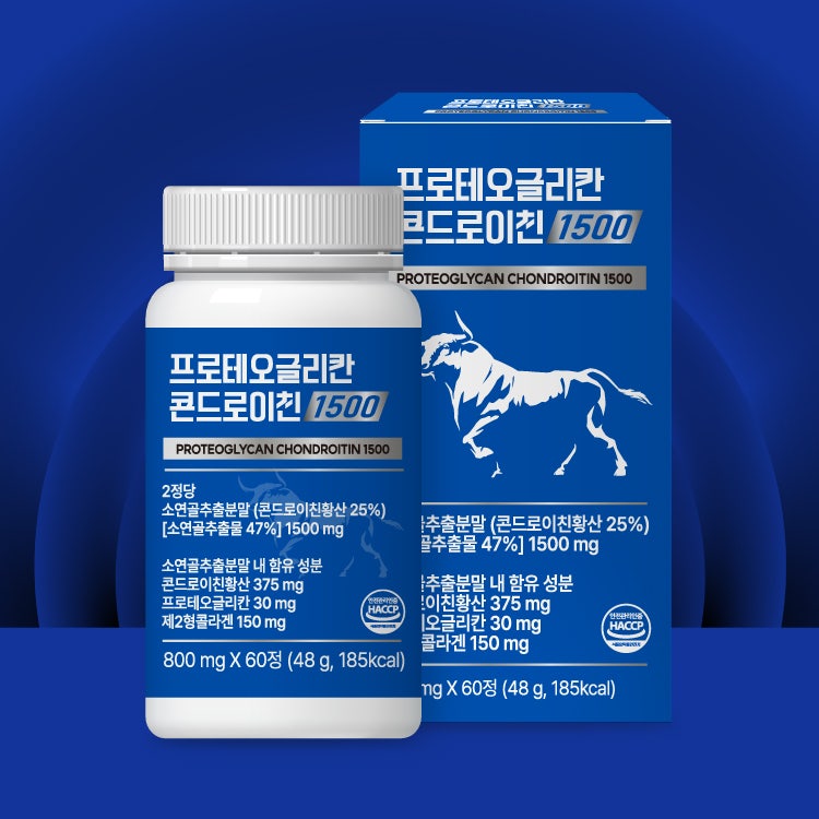 지성 콘드로이친 효능 알아보기