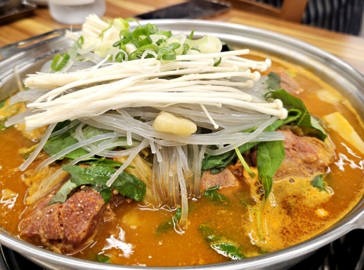  어진동맛집 세종종가왕뼈감자탕 어진점 
