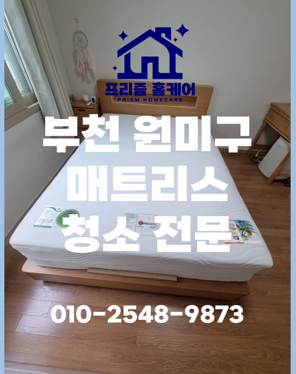  부천 원미구 매트리스 진드기제거