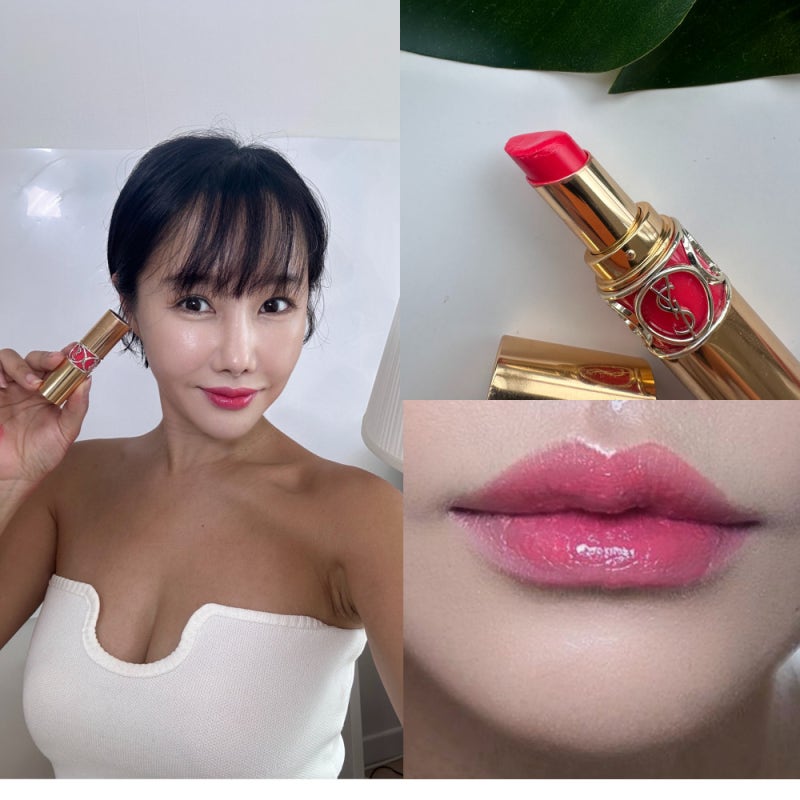 입생로랑립스틱 루쥬볼립떼샤인 12호 웜톤발색후기