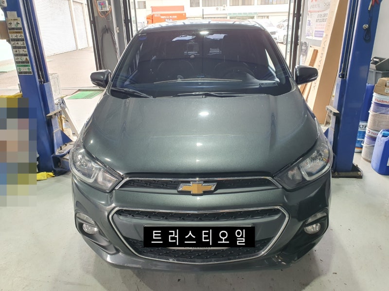 쉐보레 더 넥스트 스파크 CVT 미션오일 교환작업.