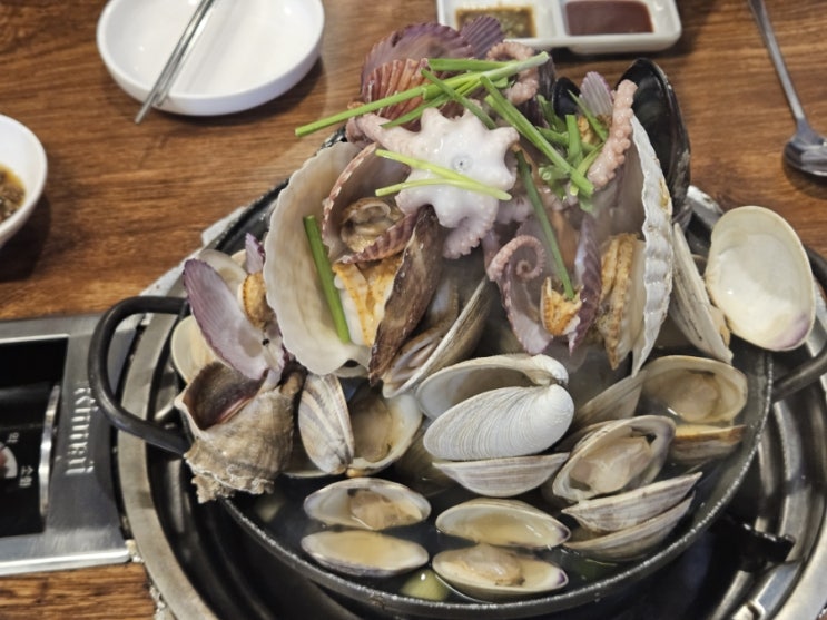  진짜 맛있습니다 신림 조개찜 맛집 행복한 조개 내돈내산