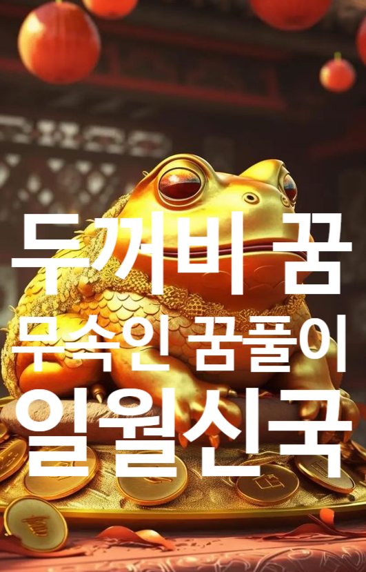 두꺼비 꿈해몽 금두꺼비 꿈 나오는 꿈