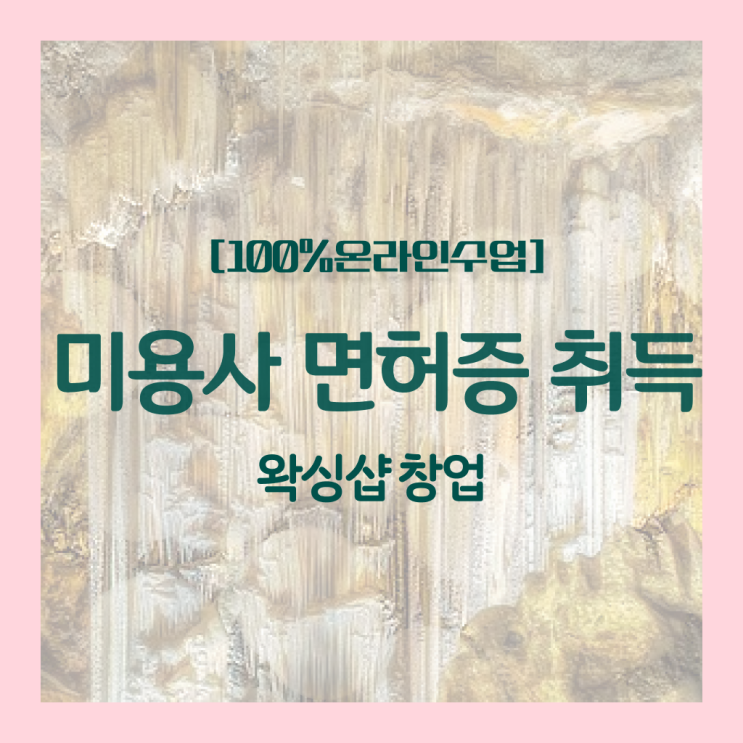  서울 미용대학 , 미용사 종합자격증 시험과 실기없이 취득한 후 창업까지 마친 전략