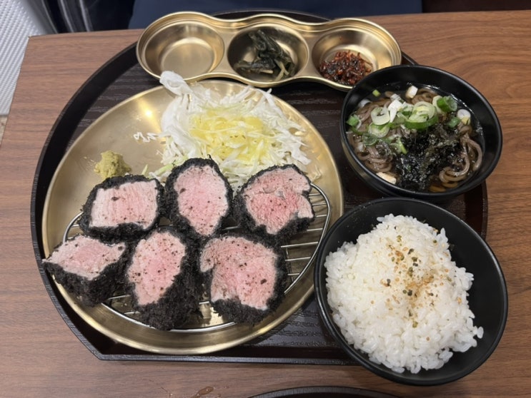  오리역 맛집 난돈맛국, 점심데이트 하기 좋은 존맛탱 제주흑돼지 돈까스집