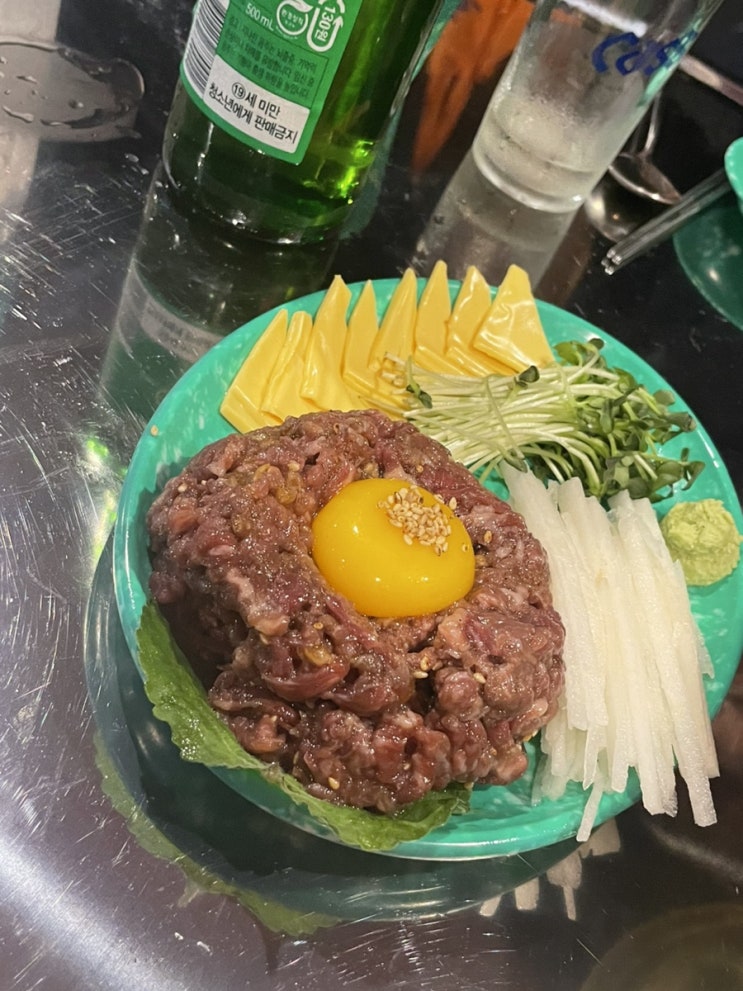  [부천 원종동] 원종동 술집 원종역 술집 육회가 맛있는 원종역 포장마차