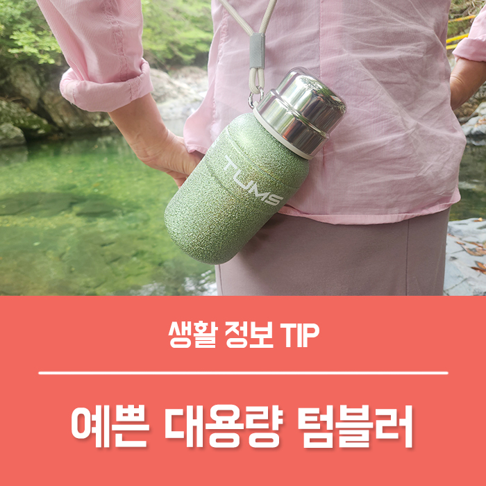  대용량 스텐 텀블러, 예쁜 텀스 텀블러 추천 이유는?