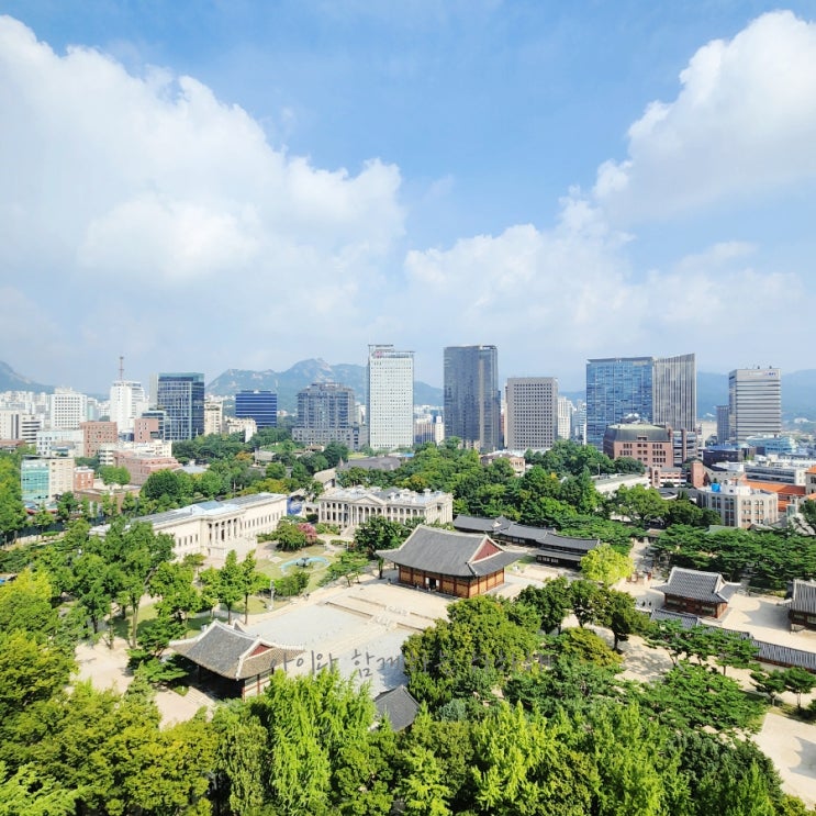  서울 뷰 좋은 카페 시청 정동전망대 다락 메뉴