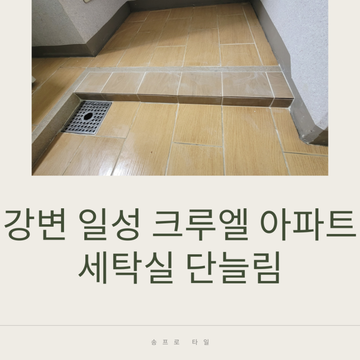  대구 북구 침산동 세탁실 단늘림 강변 일성트루엘 아파트