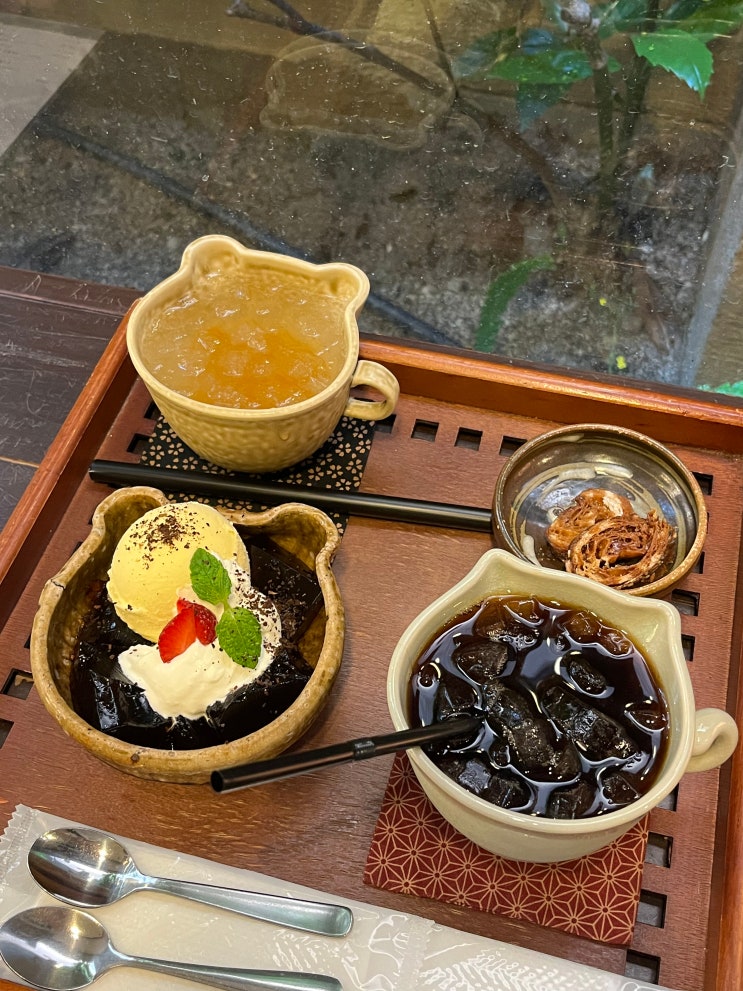  후쿠오카 다이묘 거리 카페 유우 내돈내산 방문 후기
